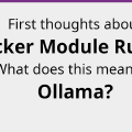 Docker about to announce Docker Module Runner