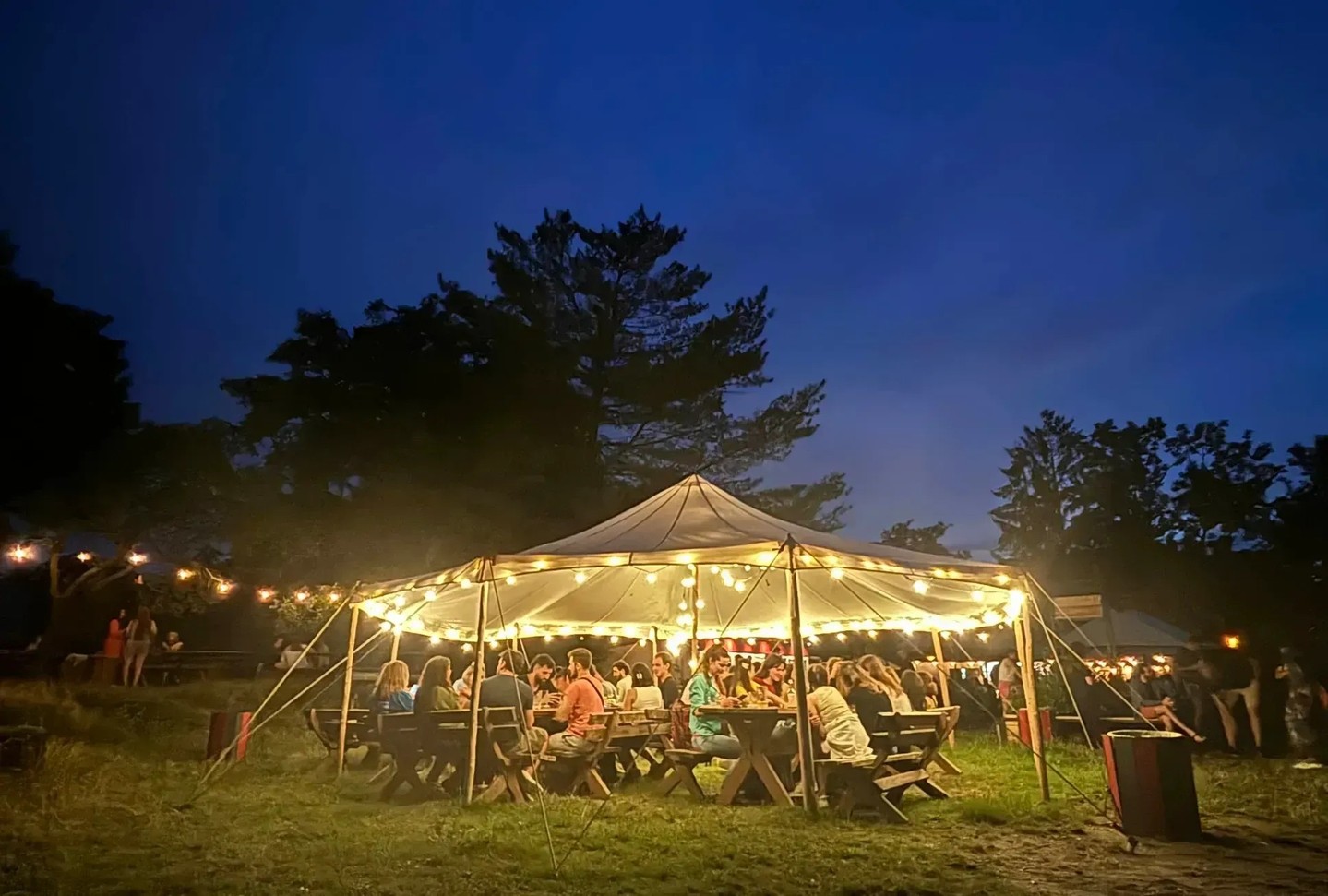 Community meetup at Střelecký Island